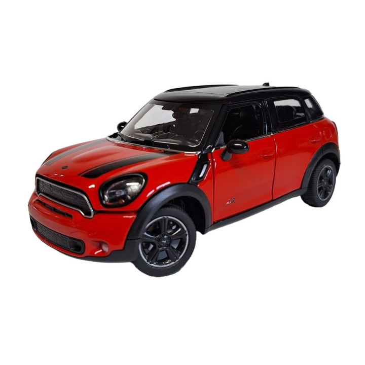RASTAR 1/24 MINI COOPER S COUNTRYMAN (R60) red/black (56400)