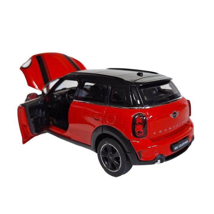 RASTAR 1/24 MINI COOPER S COUNTRYMAN (R60) červená/černá (56400)