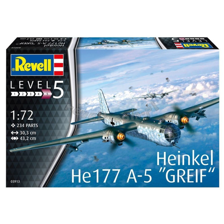 REVELL 1/72 HEINKEL HE177 A-5 GREIF (03913)