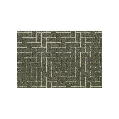 TAMIYA DIORAMA SHEET / GRAY BRICK A (87169)