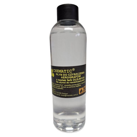 CHEMATIC płyn do mycia aerografów z farb olejnych 200 ml