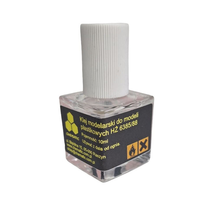CHEMATIC klej do modeli plastikowych 10  ml ( z pędzelkiem )
