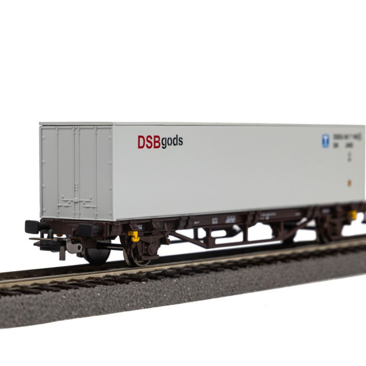 PIKO 27720 WAGON KONTENEROWY Lgjs ep.V   z kontenerem DSB