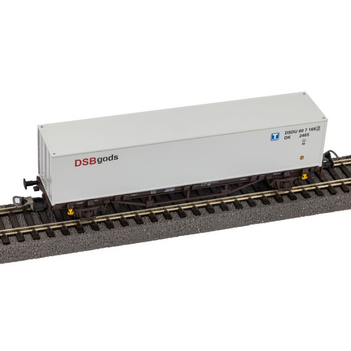 PIKO 27720 WAGON KONTENEROWY Lgjs ep.V   z kontenerem DSB