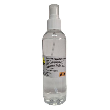 CHEMATIC lak na lepenkové modely 200 ml