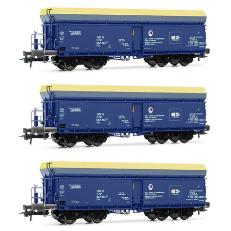 RIVAROSSI HR6589 WAGON OF FALSE CTL ep.VI self-loaders ( 3 pieces )