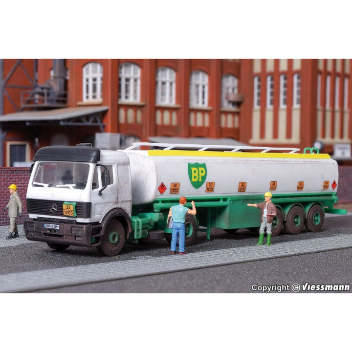 KIBRI 14670 H0 TAHAČ MERCEDES SK 1834 + NÁVĚS