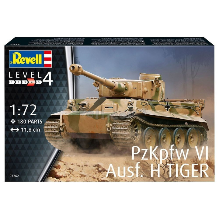 REVELL 1/72 AUSF.H PZKPFW VI TIGER 03262