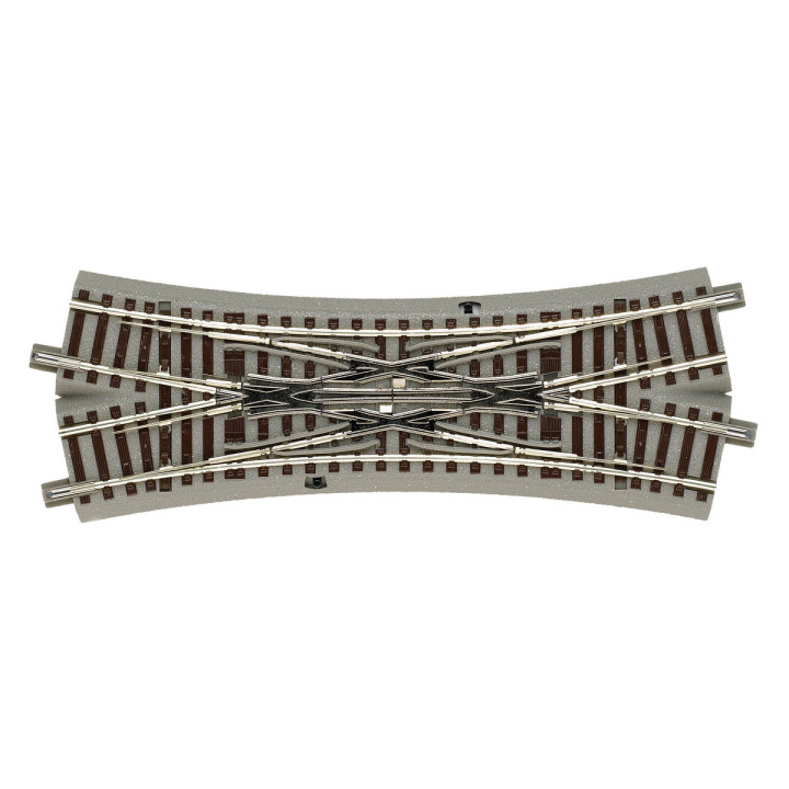 ROCO 61164 výhybka - křížení 200 mm / poloměr 502,7 mm / 22,5° ( 1 kus )