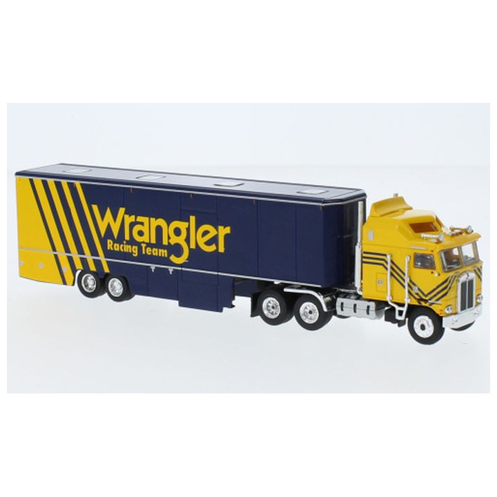 BREKINA 1/87 KENWORTH K 100 WRANGLER 1980 (85737)
