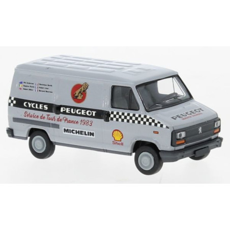 BREKINA 1/87 PEUGEOT J5 BOX 1983 rok     (34921)