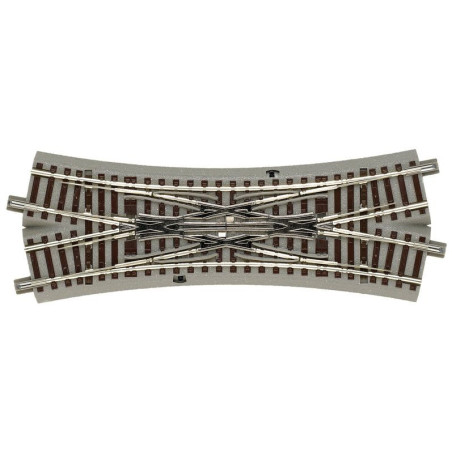 ROCO 61164 Rozjazd - skrzyżowanie 200 mm / promień 502,7 mm / 22,5° ( 1 sztuka )