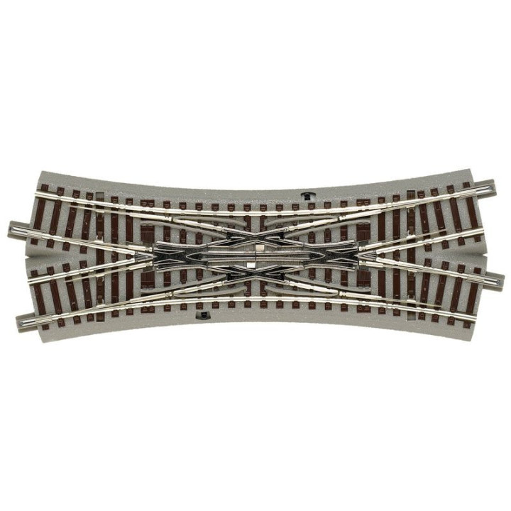 ROCO 61164 Rozjazd - skrzyżowanie 200 mm / promień 502,7 mm / 22,5° ( 1 sztuka )