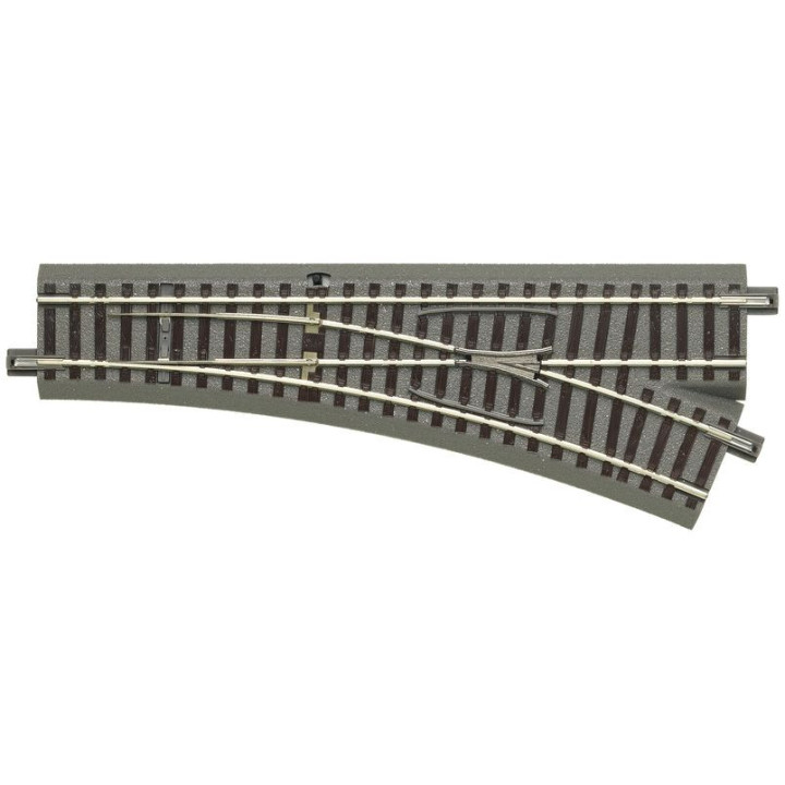 ROCO 61141 Rozjazd prawy 200 mm /        promień 502,7 mm / 22,5° ( 1 sztuka )