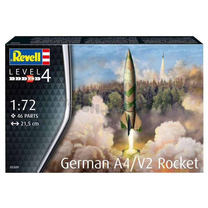 REVELL 1/72 GERMAN ROCKET A4/V2 03309