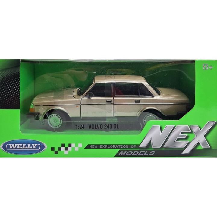 WELLY 1/24 VOLVO 240 GL złote (24102)