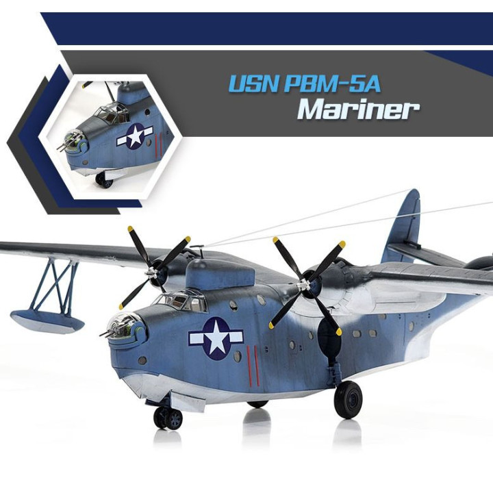 ACADEMY 1/72 USN PBM-5A Mariner (12586)