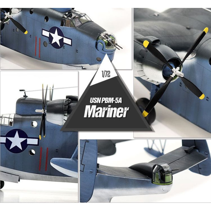 ACADEMY 1/72 USN PBM-5A Mariner (12586)