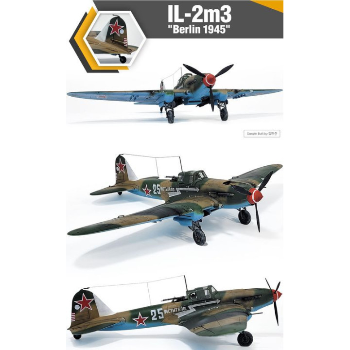 ACADEMY 1/48 IL-2m3 Berlin 1945 (12357)