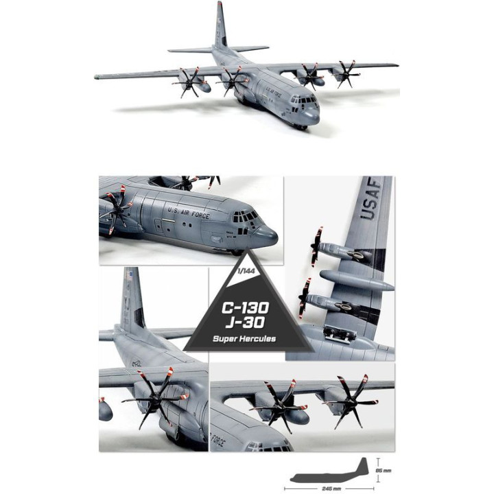 ACADEMY 1/144 C-130J-30 Super Hercules (12631)