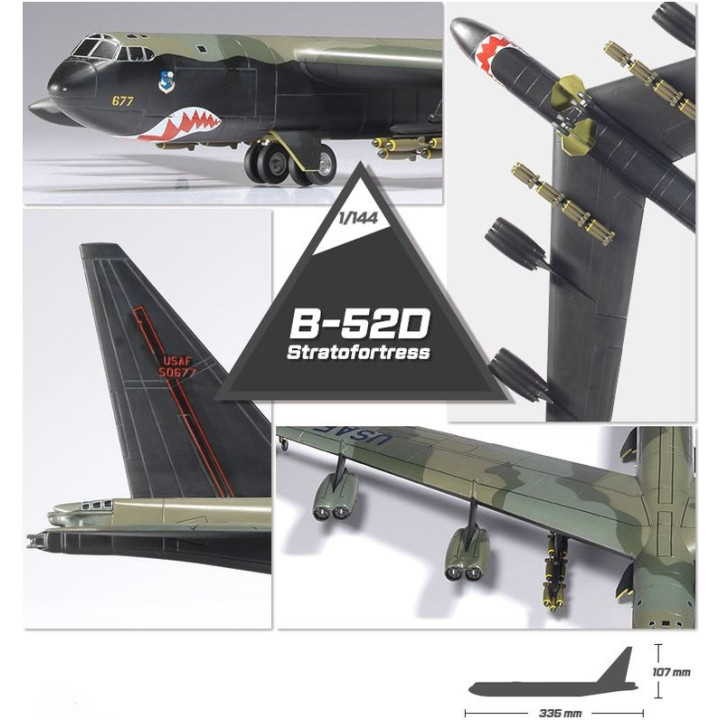 ACADEMY 1/144 B-52D Stratofortress (12632)