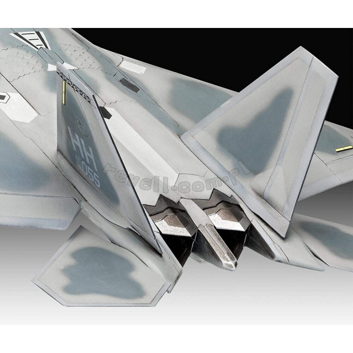 REVELL 1/72 F-22A RAPTOR LOCKHEED MARTIN (03858)