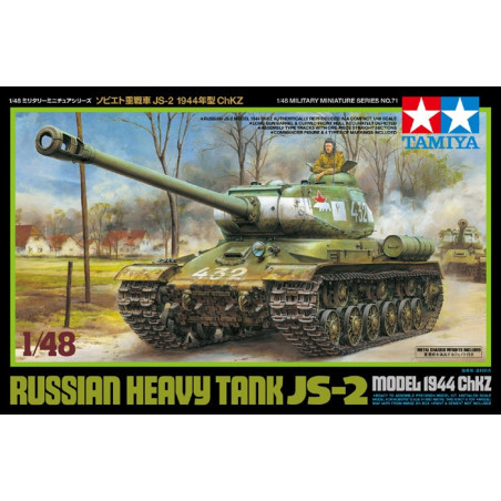 TAMIYA 1/48 RUSSIAN HEAVY TANK JS- 2     1944 (32571)