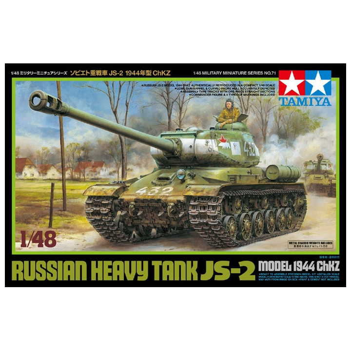 TAMIYA 1/48 RUSKÝ TĚŽKÝ TANK JS- 2 1944 (32571)
