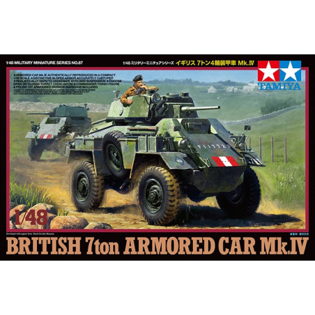 TAMIYA 1/48 BRITISH 7ton ARMORED CAR     Mk.IV (32587)