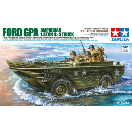TAMIYA 1/35 U.S. FORD G.P.A. AMPHIBIAN   1/4 TON 4x4 TRUCK (35336)