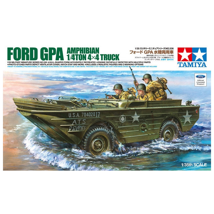 TAMIYA 1/35 U.S. FORD G.P.A. AMPHIBIAN 1/4 TON 4x4 TRUCK (35336)