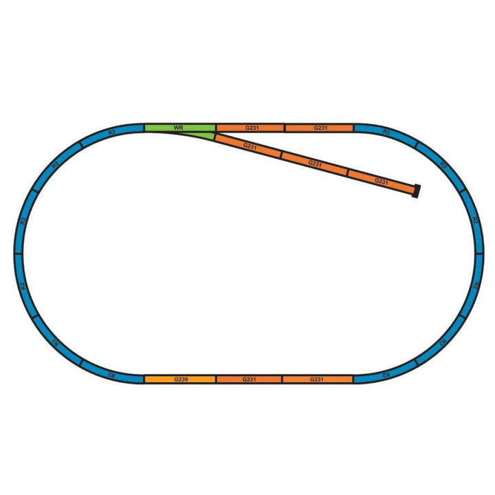 PIKO 55366 NASYP - LINES pro koleje A + B / H0