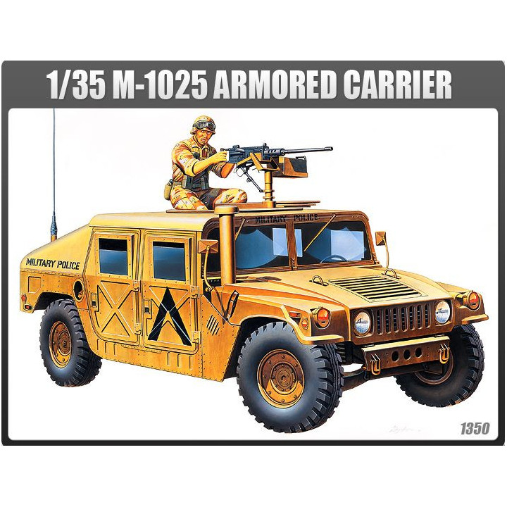 ACADEMY 1/35 M1025 Armoured Carrier      Humvee (13241)