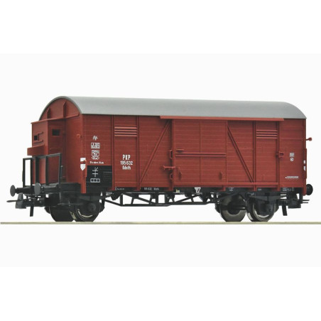 ROCO 6600059 WAGON TOWAROWY kryty PKP    ep.III