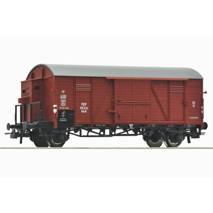 ROCO 6600059 WAGON TOWAROWY kryty PKP    ep.III