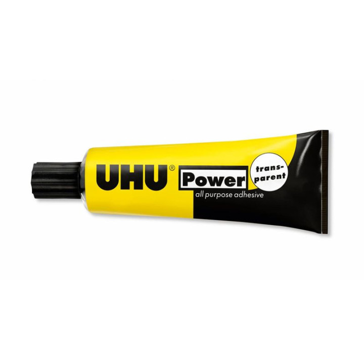 UHU KLEJ POWER TRANSPARENT 45ml (40328)