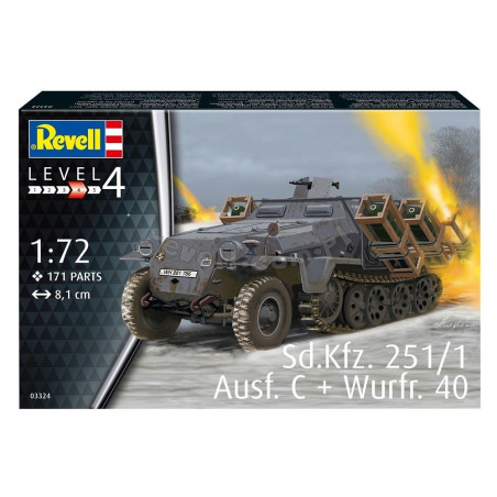 REVELL 1/72 SDKFZ.251/1 AUSF. C 03324