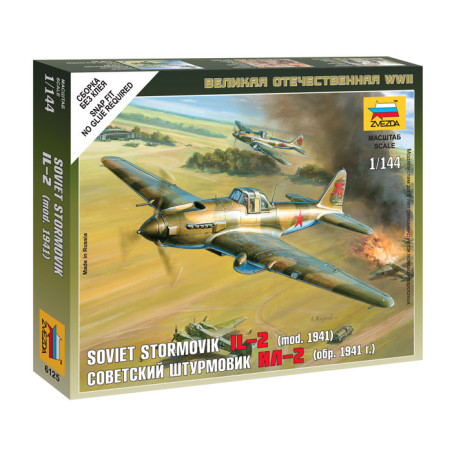 ZVEZDA 1/144 IŁ-2 (6125)