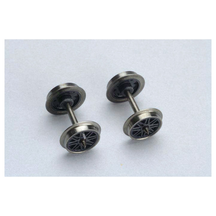 PIKO 56054 SET OF 11.3 mm / spoke wheels / insulated on one side