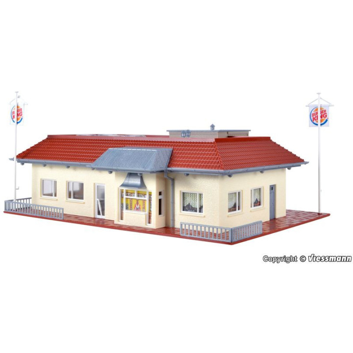VOLLMER 43632 H0 BURGER KING with LED lighting