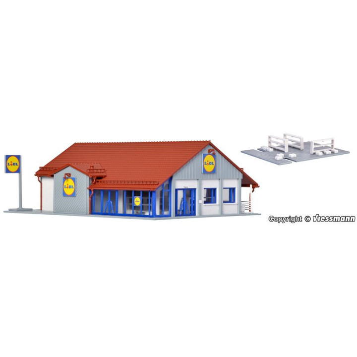 VOLLMER 43662 H0 LIDL SUPERMARKET