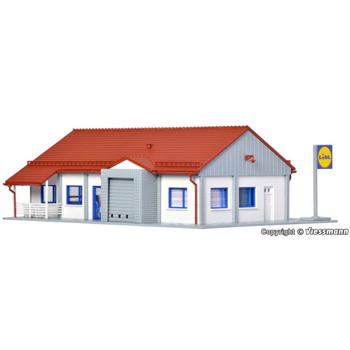 VOLLMER 43662 H0 LIDL SUPERMARKET