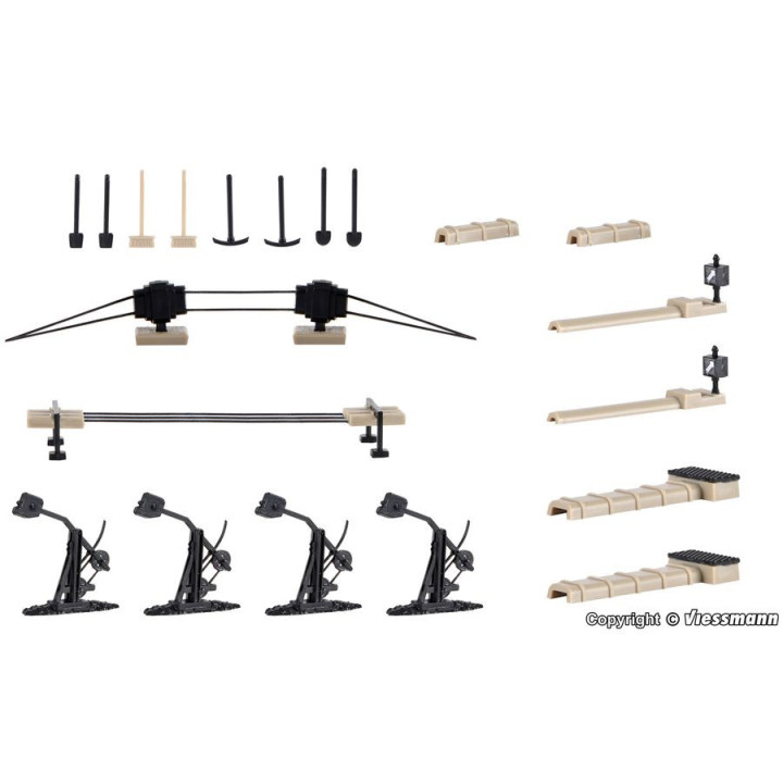 VOLLMER 45136 H0 TRACKSIDE ACCESSORIES
