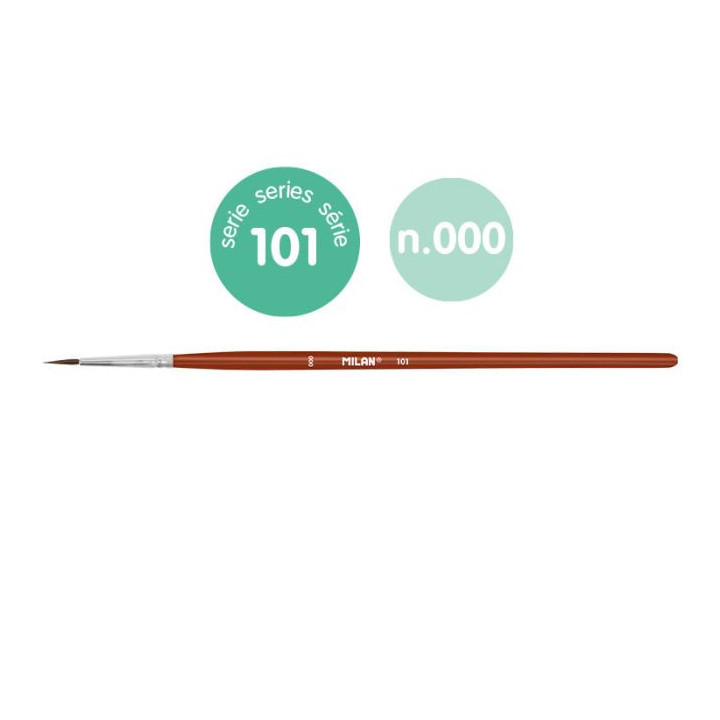 MILAN CONDUCTIVE ARROW BRUSH č. 000 (101)