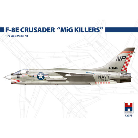 HOBBY 2000 1/72 F-8E CRUSADER "MIG       KILLERS" (72073)