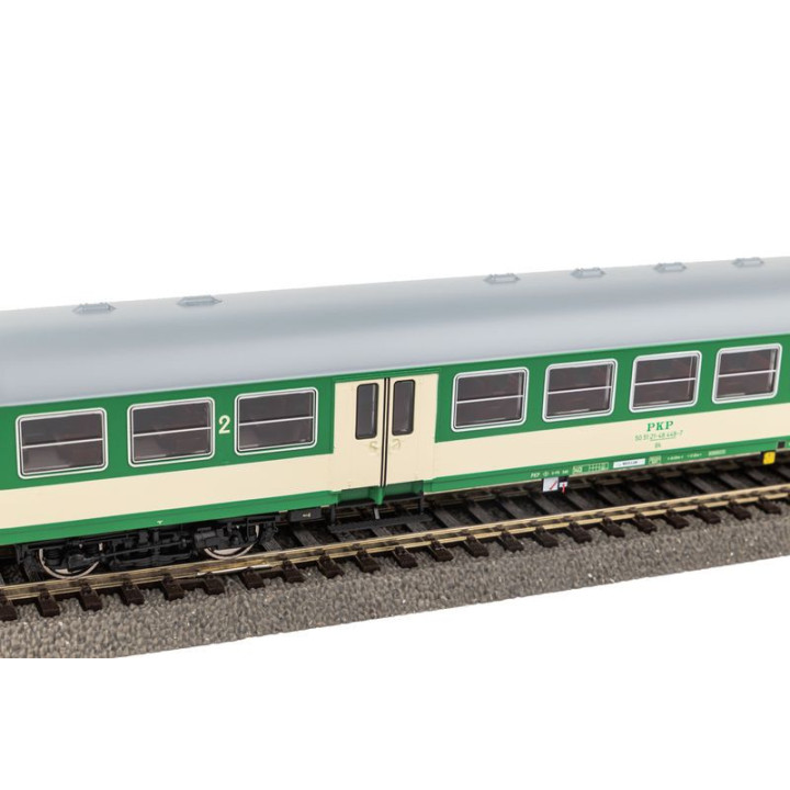PIKO 96663 PASSENGER WAGON 120A PKP ep.V