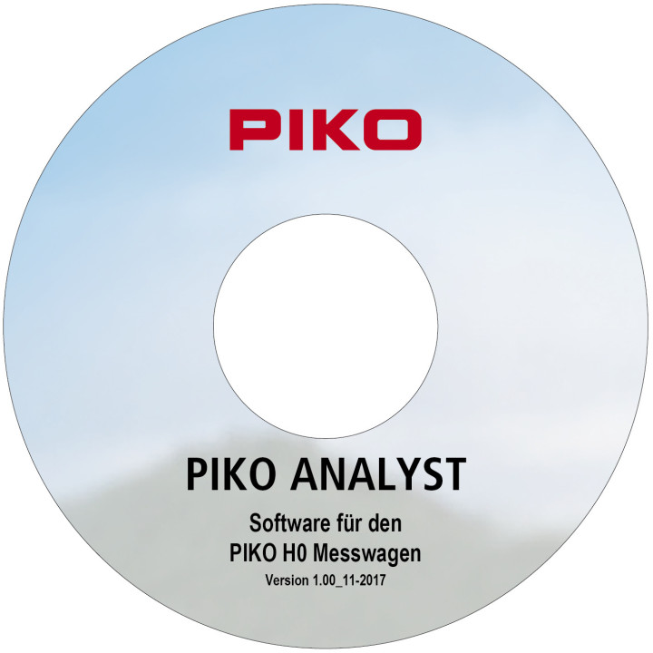 PIKO 55051 ANALYTICKÝ SOFTWARE PIKO H0 / TT MESSWAGEN
