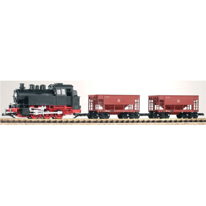 x PIKO 37100 ZESTAW STARTOWY             z lokomotywą BR 80 skala G