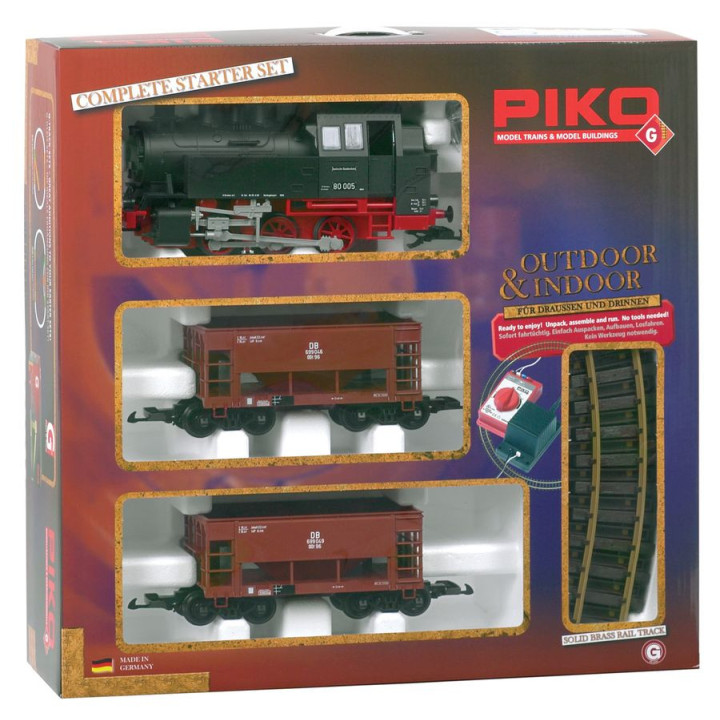 PIKO 37100 START KIT with BR 80 scale locomotive