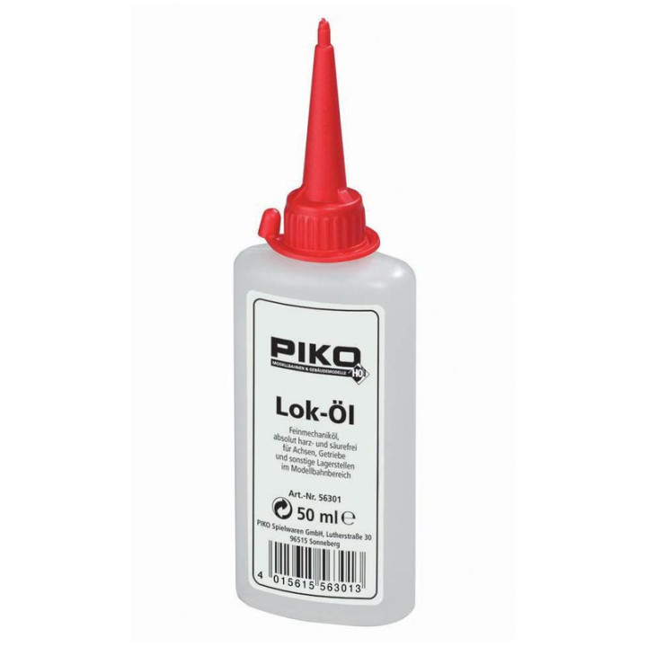 PIKO 56301 LOCOMOTIVE LUBRICATING OIL 50 ml
